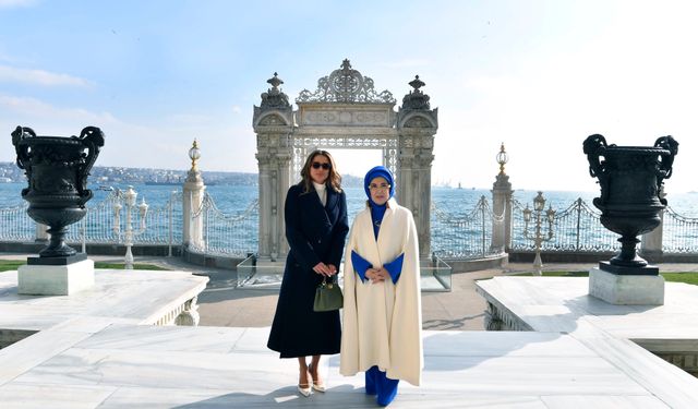 Emine Erdoğan, Ürdün Kraliçesi Rania ile bir araya geldi