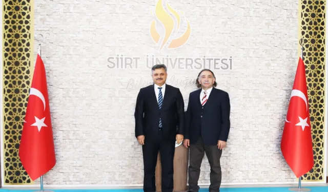 Rektör Gençcelep'ten Siirt Üniversitesine ziyaret