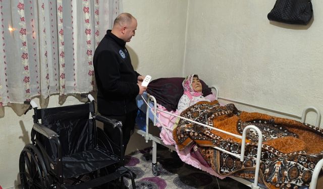 Aydoğdu’dan yatalak hastaya destek, Kızılay’a tepki