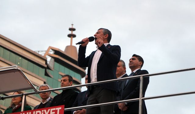 Özgür Özel: Sandık istiyoruz, erken seçim istiyoruz