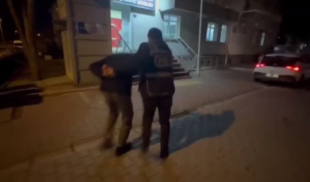 Otobüsün akülerini çalan zanlı yakalandı