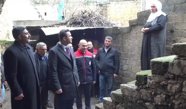 İneği telef olan kadına inek ve buzağı hediye edildi