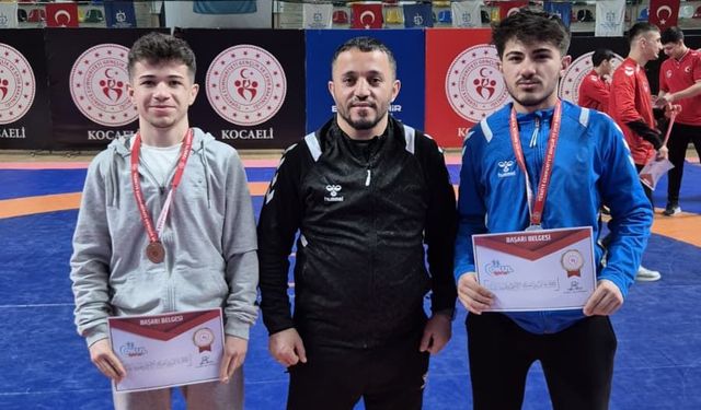 Hakkarili sporculardan Kocaeli’de Türkiye derecesi