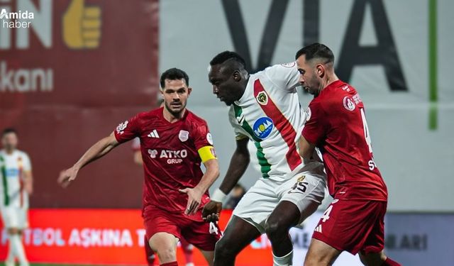 Amedspor deplasmandan lider döndü