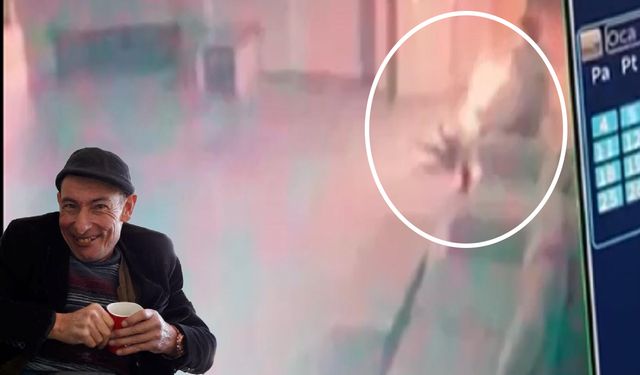 Bakımevinde üzerine kolonya döküp ateşe verdi