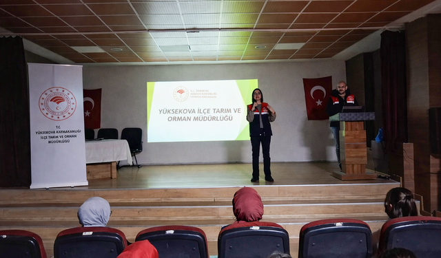 Hakkari Tarım ve Orman’dan öğrencilere gıda eğitimi