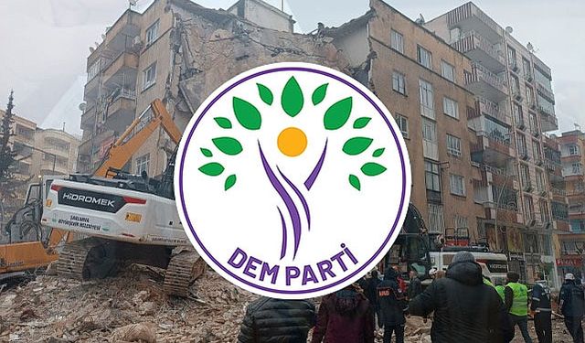 DEM Parti Hakkari İl Örgütünden 6 Şubat açıklaması!