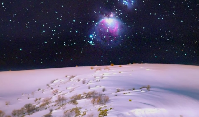 Bitlis’te ‘Orion Bulutsusu’ görüntülendi