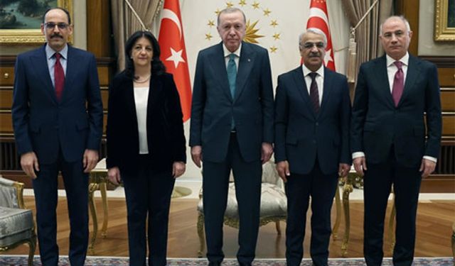 Cumhurbaşkanı Erdoğan, DEM Parti heyetini kabul etti