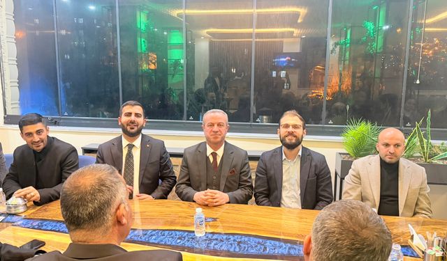 TÜGVA Heyeti Başkan Kaya ile bir araya geldi