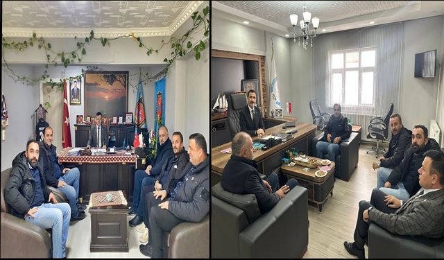 Gazetemizden Tekin ve Arslan’a hayırlı olsun ziyareti