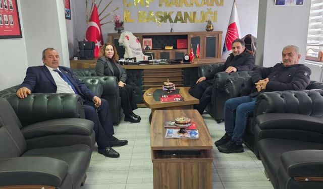 İYİ Parti Hakkari İl Başkanı Önal’dan CHP’ye ziyaret