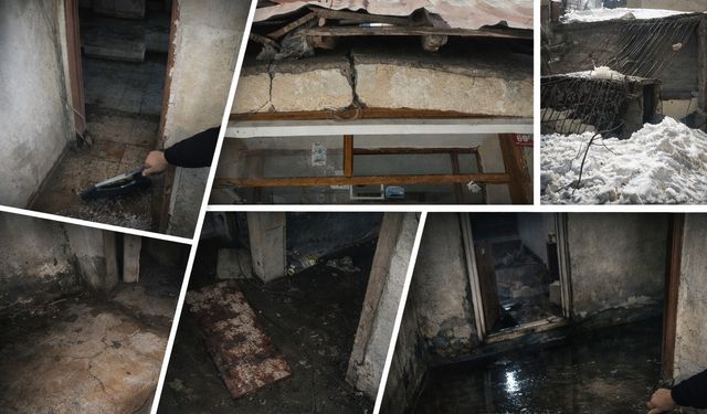 Hakkari’deki o konutlar su altında: Vatandaşlar tedirgin