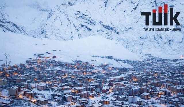 2025 yılında Hakkari nüfusu azaldı