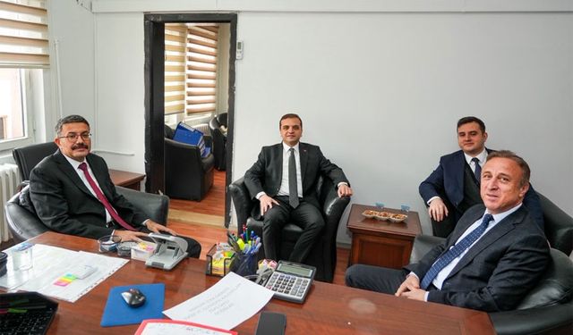 Vali Çelik’ten Başmüfettiş Bozyel’e ziyaret