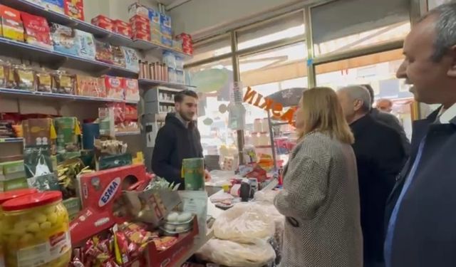 CHP Hakkari’de esnaf ziyareti gerçekleştirdi