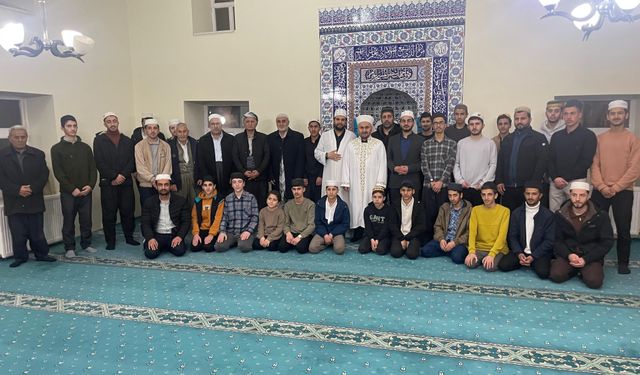 İl Müftüsü Okuş tecrübe paylaşımında bulundu