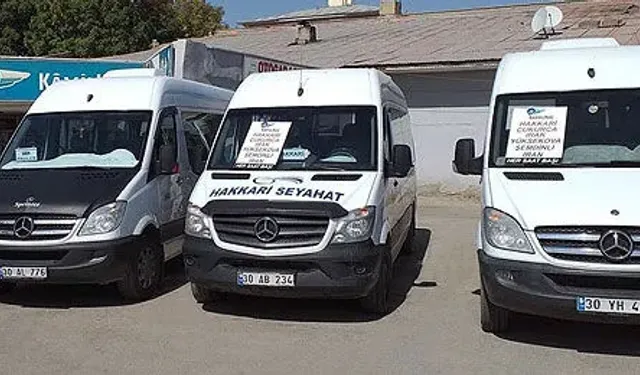 Hakkari-Van ulaşım ücretlerine zam yapıldı