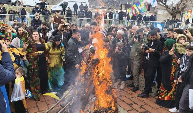 Çukurca'da  Newroz coşkuyla kutlandı