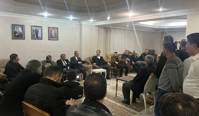 AK Parti Heyetinden Aşiret Lideri Atlı’ya ziyaret