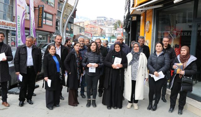 DEM Parti Hakkari İl Örgütü’nden 8 Mart etkinliği için davet