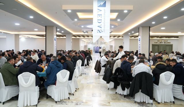 VEDAŞ çalışanları iftar sofrasında buluştu