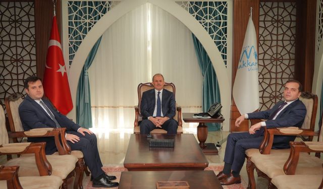 Başsavcı Hazinedaroğlu Vali Taşyapan’ı ziyaret etti