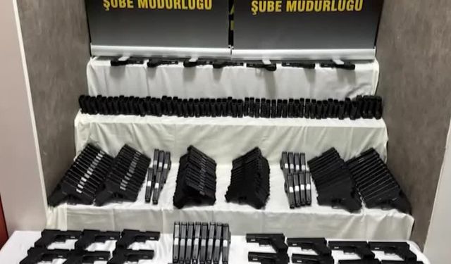 149 ruhsatsız tabanca ele geçirildi