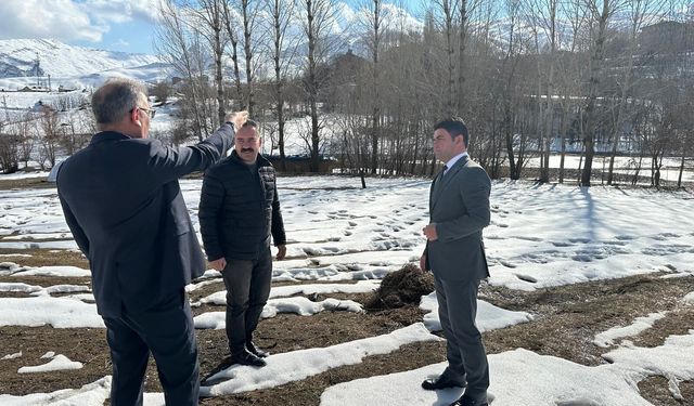 Hakkari’de yapılacak yokullar için saha incelemesi yapıldı