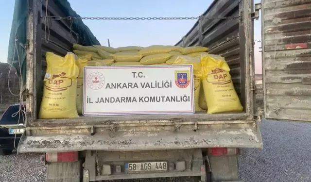 30 ton sahte gübre ele geçirildi: 3 gözaltı