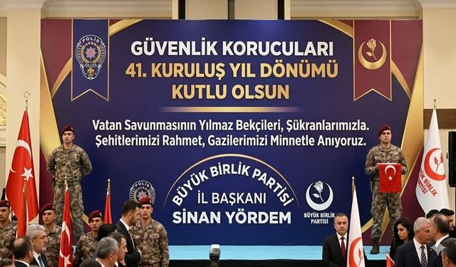 Başkan Yördem’den Güvenlik Korucularına 41. yıl mesajı