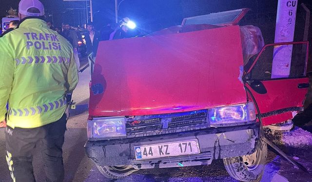 Malatya'da 3 ayrı kaza; 1 ölü, 3 yaralı