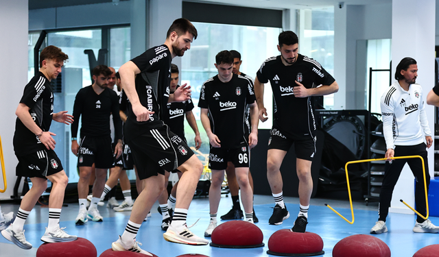 Beşiktaş, derbi hazırlıklarını sürdürdü