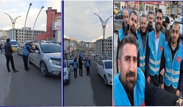 TÜGVA’dan Hakkari’de 'İftara 5 Kala' etkinliği