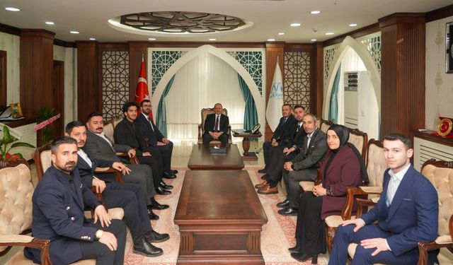 TÜGVA Hakkari Temsilciliğinde Vali Taşyapan’a ziyaret