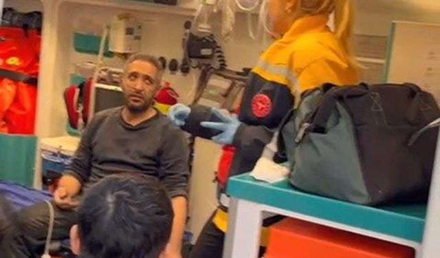 İş merkezinde yangın; 1 kişi dumandan etkilendi