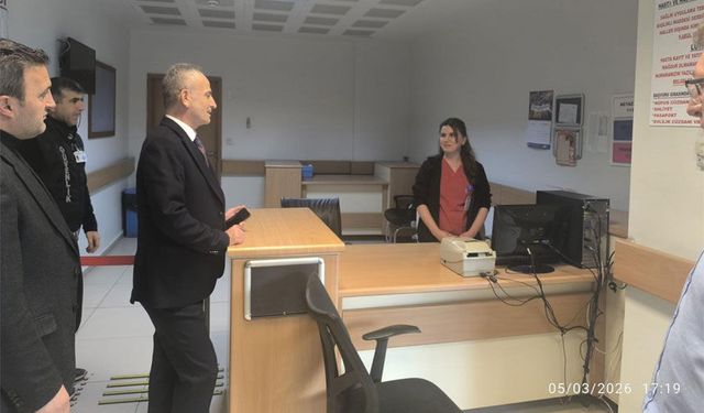 Müdür Kara'dan Çukurca Devlet Hastanesine ziyaret