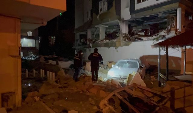 Doğal gaz kaynaklı patlama: 16 yaralı