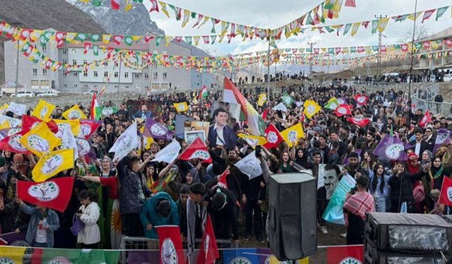 Şemdinli’de Newroz kutlamaları başladı