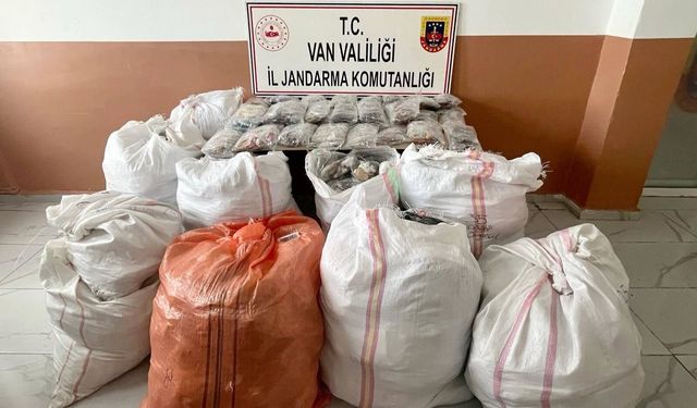 Van'da 3 milyon 450 bin TL'lik kaçak eşya ele geçirildi