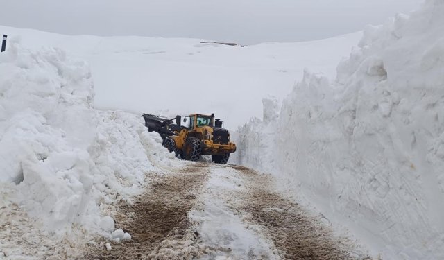 Hakkari genelinde 13 köy ve 33 mezra yolu ulaşıma kapandı