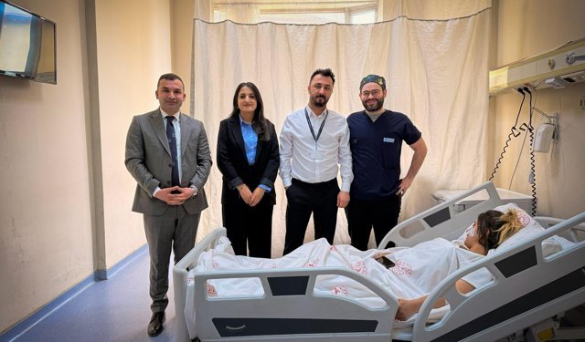 Yüksekova’da zor ameliyat başarıyla yapıldı