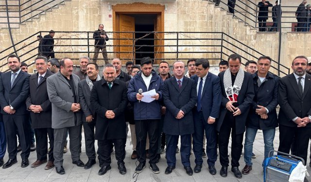 Hakkari’de İran ve Filistin’e destek açıklaması