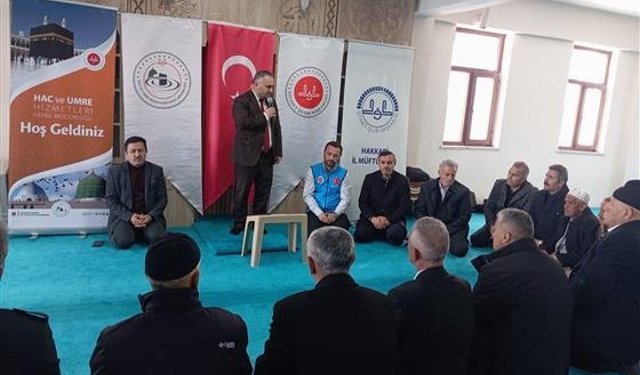 Hakkari’de hacı adayları yolculuk için hazır