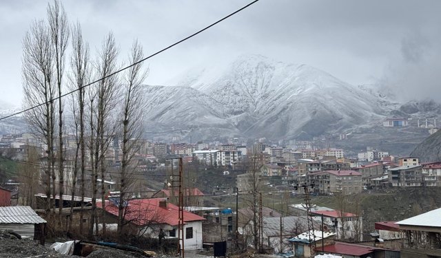 Hakkari için kritik uyarı: Çığ ve heyelan tehlikesi