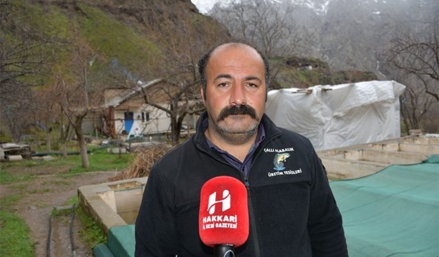 Hakkarili balıkçı: 35 yıllık emeğim heba oldu