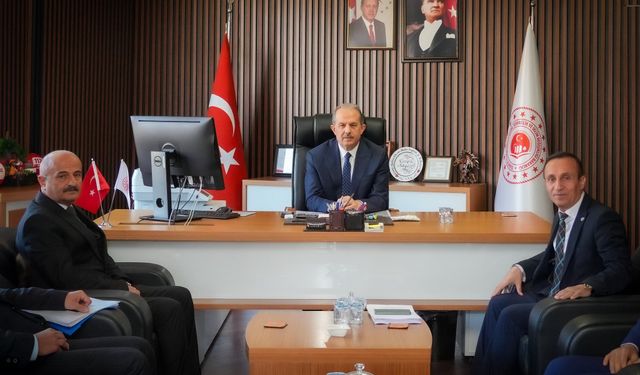 Taşyapan Çevre ve Şehircilik Müdürlüğü’nü ziyaret