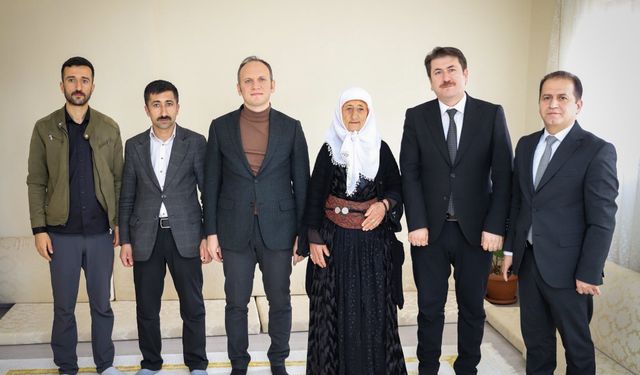 Kaymakam Akpınar’dan Şehit Ailesine ziyaret