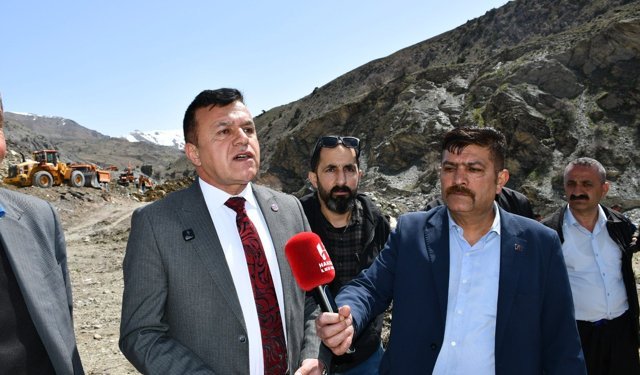 Başkan Arslan 'Hakkari’de yol sefalettir'