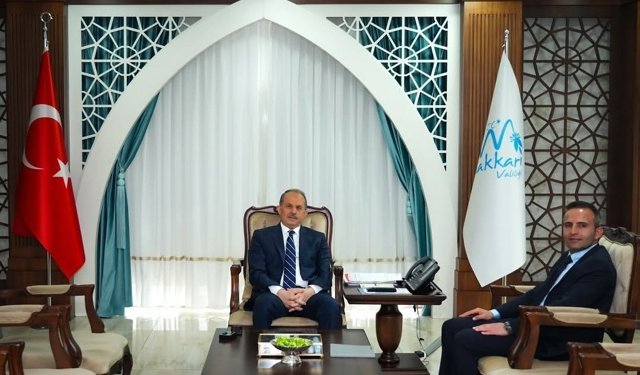 BBP Hakkari İl Başkanı Yördem’den Vali Taşyapan’a ziyaret